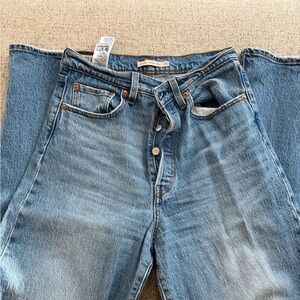 Levi's Light Blue Straight Jeans